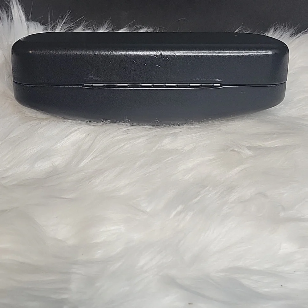 COACH Black Eyeglasses/Sunglasses‎ Case Clam Shell Hard Case 6.5 inches X…